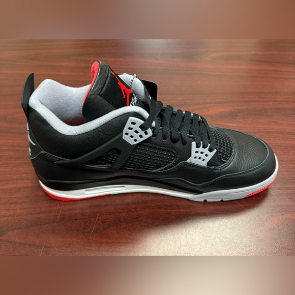Air Jordan 4 IV Retro Reimagined “BRED” NIKE Brand New Men’s Size 13 FV5029-006 - Picture 4 of 11